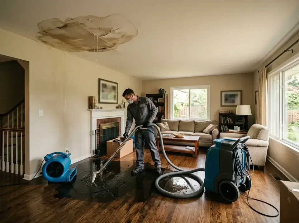 attic-pipe-burst-ceiling-drip-008 — frequently asked questions, Water Damage Restoration & Carpet Care in Boone, IA